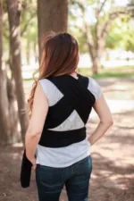 Neko Slings Rekbare Draagdoek - Black - Afbeelding 3
