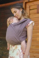 Neko Slings Rekbare Draagdoek - Taupe - Afbeelding 2
