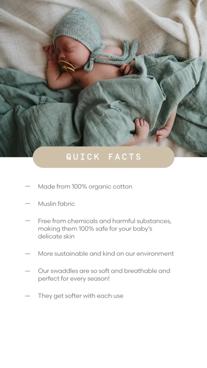 Mushie - Hydrofiele Wikkeldoek - Soft  Mauve - Afbeelding 3