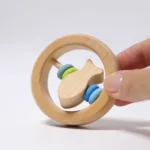 Grimm's Houten Rammelaar Vis Zeppo - Afbeelding 4