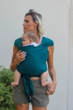 Neko Slings Rekbare Draagdoek - Evergreen - Afbeelding 3