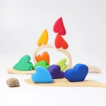 Grimm's Stapel Harten Regenboog - 13 Delig - Afbeelding 2
