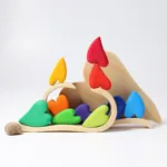 Grimm's Stapel Harten Regenboog - 13 Delig - Afbeelding 3