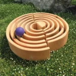 Grimm's Houten Regenboog Naturel, 12-delig - Afbeelding 4