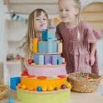 Grimm's Houten Regenboog Pastel, 12-delig - Afbeelding 3
