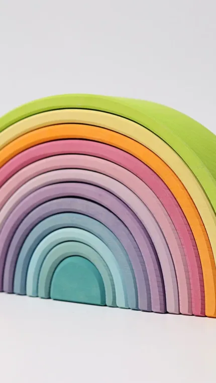 Grimm's Houten Regenboog Pastel