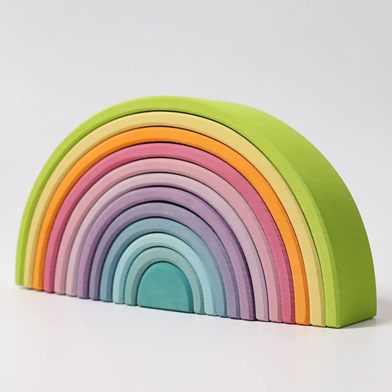 Grimm's Houten Regenboog Pastel