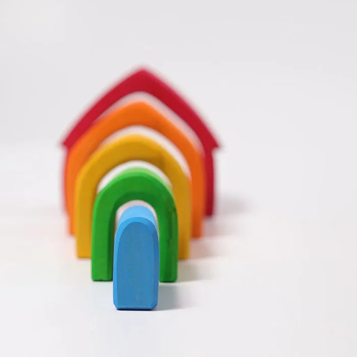 Grimm's Vormenset, Het Huis, Regenboog - Afbeelding 4