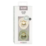 BIBS Colour Symmetrical 2-pack, Ivory/Sage - Afbeelding 4