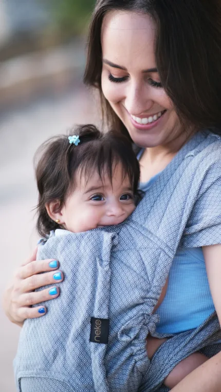 Neko Half-Buckle Baby Maat - Grey Diamond