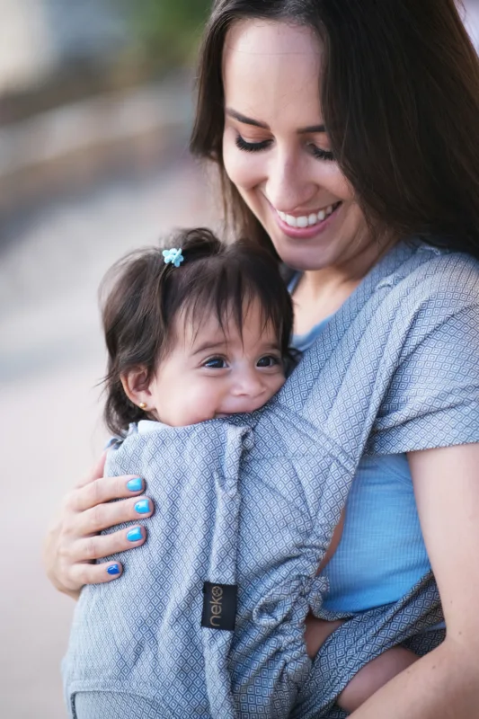 Neko Half-Buckle Baby Maat - Grey Diamond