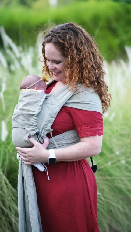 Neko Half-Buckle Baby Maat - Moss