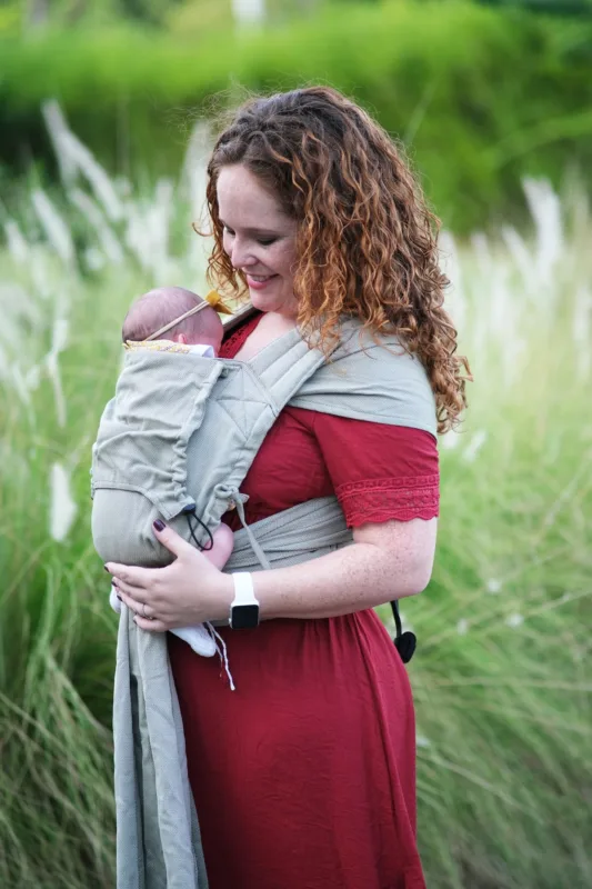 Neko Half-Buckle Baby Maat - Moss