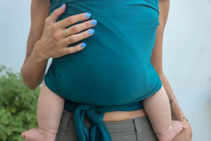 Neko Slings Rekbare Draagdoek - Evergreen - Afbeelding 2