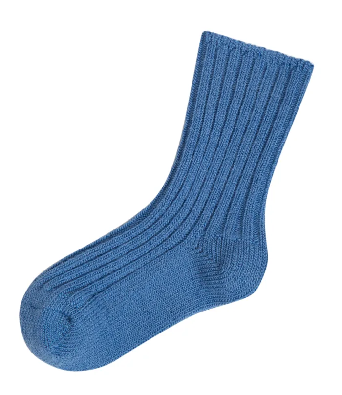 Joha Wol Sokken - Mid Blauw