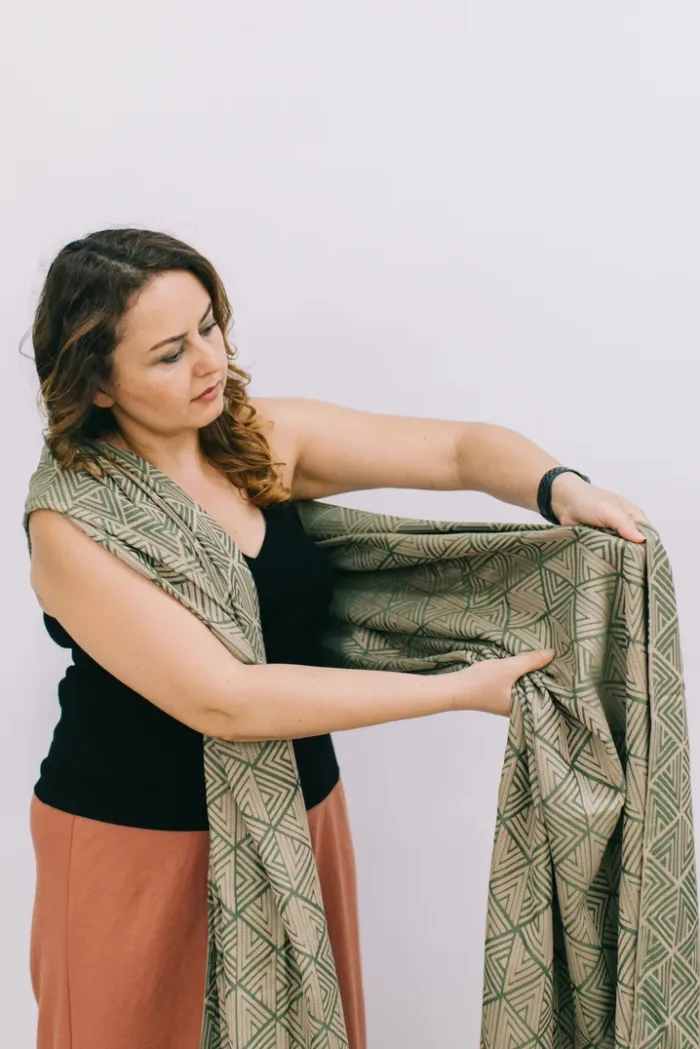 Neko Slings Geweven Draagdoek - Cedar - Maat6 - Afbeelding 2