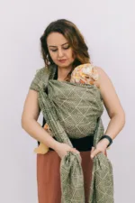 Neko Slings Geweven Draagdoek - Cedar - Maat6 - Afbeelding 3