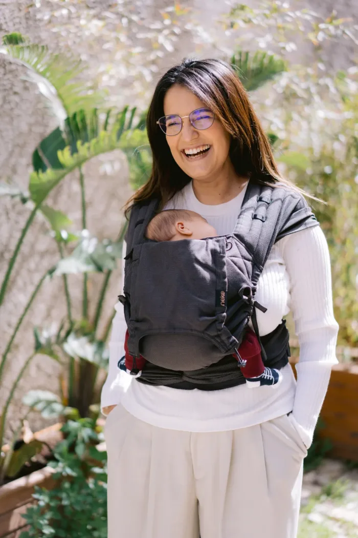 Neko Half Buckle Baby Draagzak - Shadow - Afbeelding 2