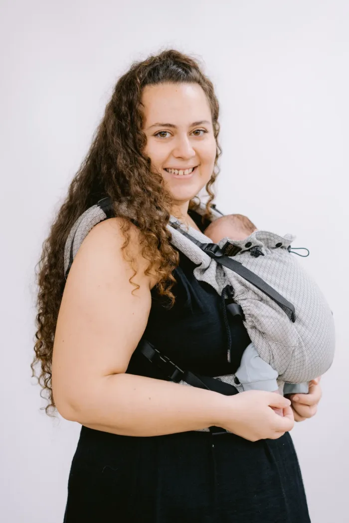 Neko Switch Baby Draagzak - Grey Diamond - Afbeelding 3