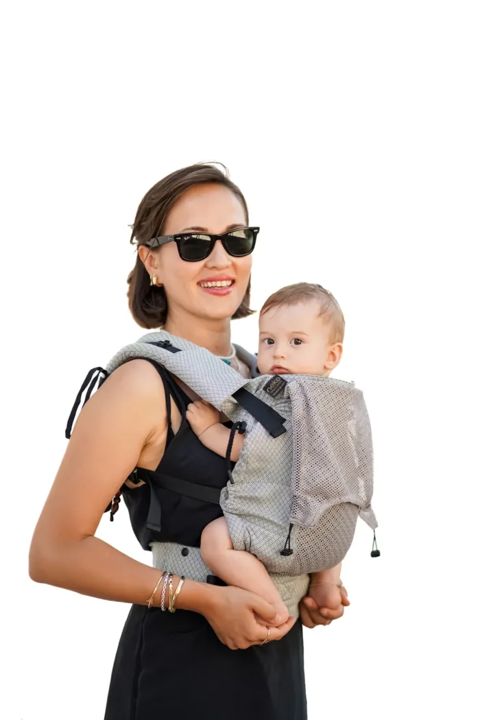 Neko Switch Air Baby Draagzak - Grey Diamond - Afbeelding 3