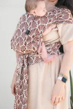 Neko Half Buckle Baby Draagzak - Mocha - Afbeelding 2