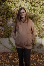 Neko 4in1 Softshell Draagjas & Zwangerschapsjas - Kameel - Afbeelding 4