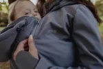 Neko 4in1 Softshell Draagjas & Zwangerschapsjas - Grijs