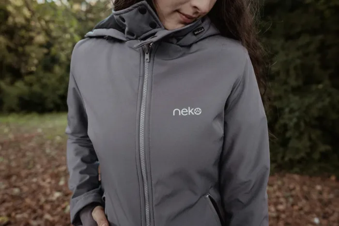 Neko 4in1 Softshell Draagjas & Zwangerschapsjas - Grijs - Afbeelding 5