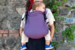 Huggy Plus Peuter Draagzak - Berry - Afbeelding 3