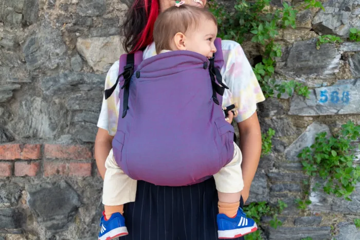 Huggy Plus Peuter Draagzak - Berry - Afbeelding 3