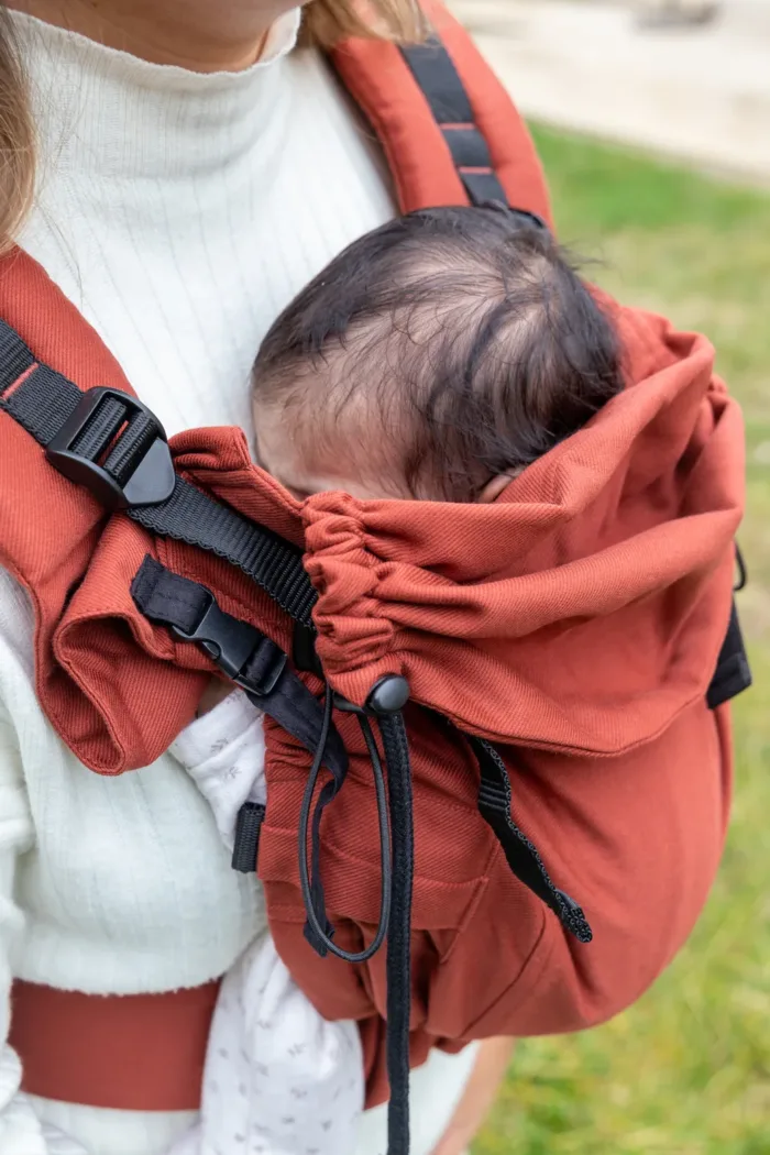 Huggy Softy Baby Draagzak - Cocoa - Afbeelding 3