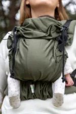 Huggy Softy Baby Draagzak - Olive - Afbeelding 3