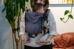 Huggy Softy Baby Draagzak - Antrasit - Afbeelding 2