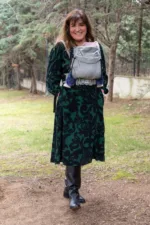 Huggy Nest Baby Draagzak - Silver - Afbeelding 2