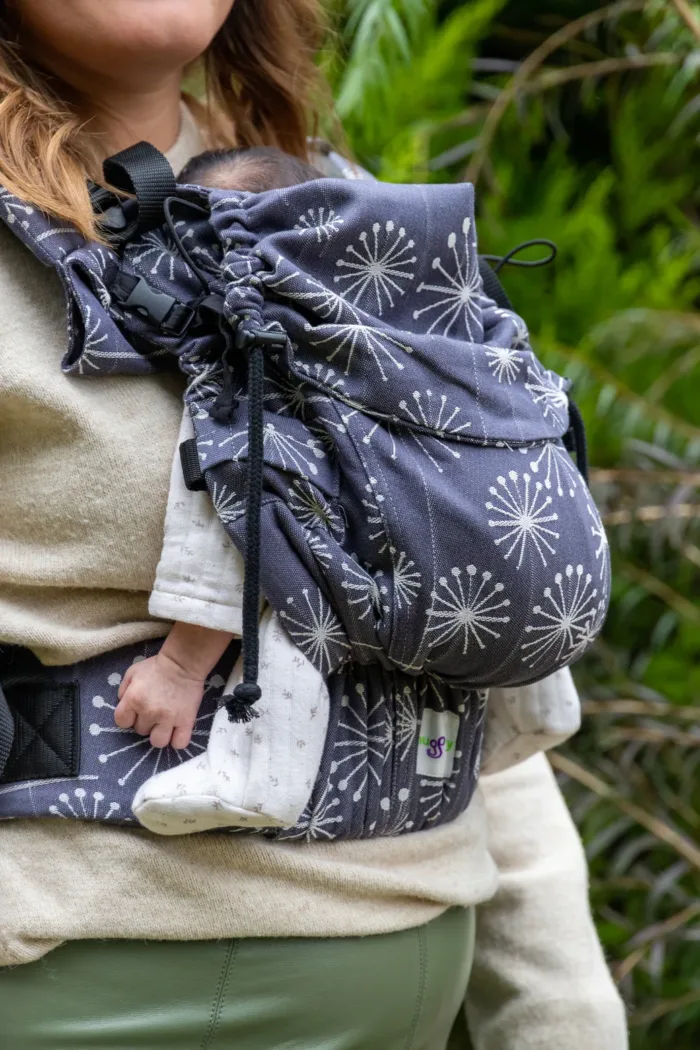 Huggy Nest Baby Draagzak - Dandelion Mist - Afbeelding 3
