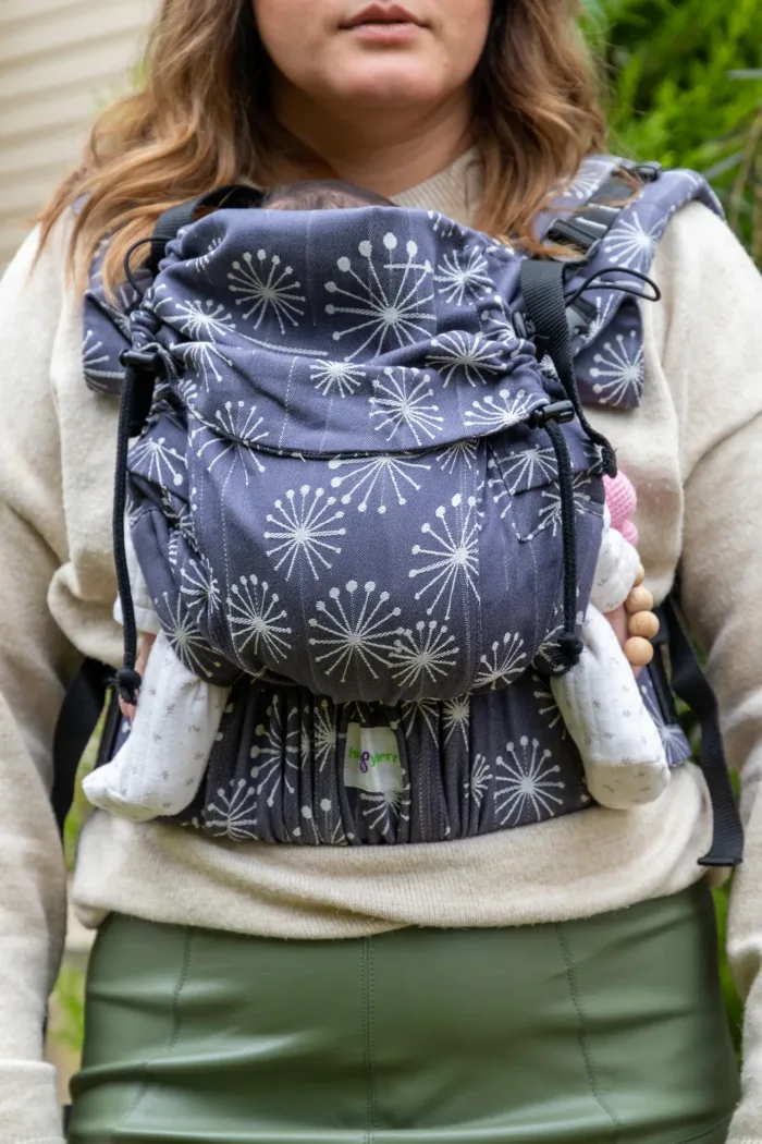 Huggy Nest Baby Draagzak - Dandelion Mist - Afbeelding 4