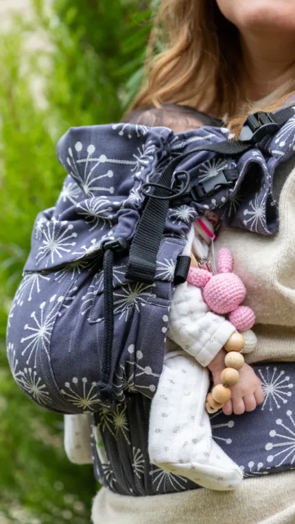 Huggy Nest Baby Draagzak - Dandelion Mist