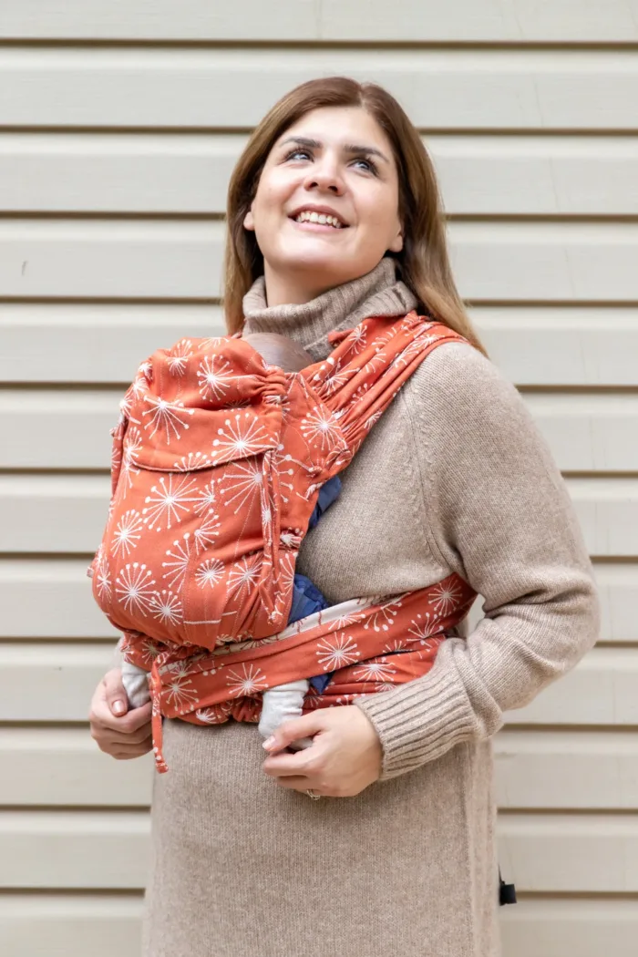 HuggyTai Baby Draagzak - Dandelion Terra