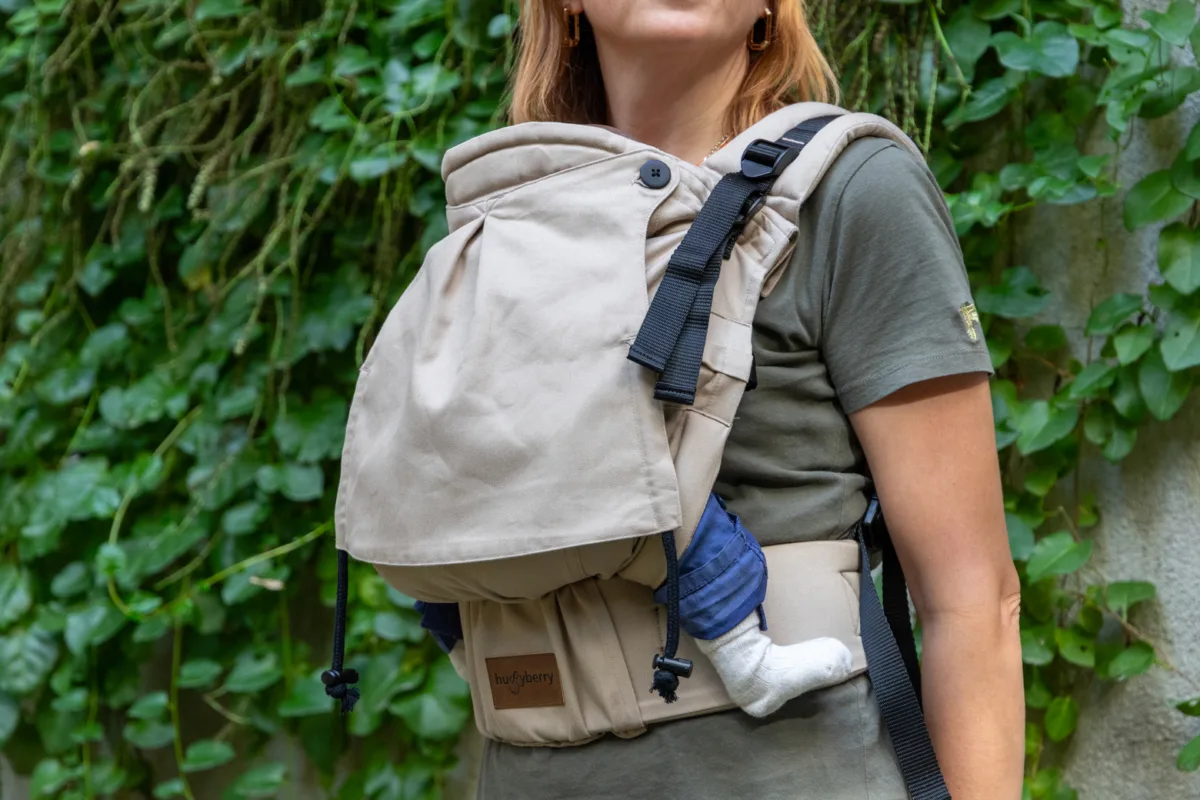 Huggy Plus Peuter Draagzak - Latte