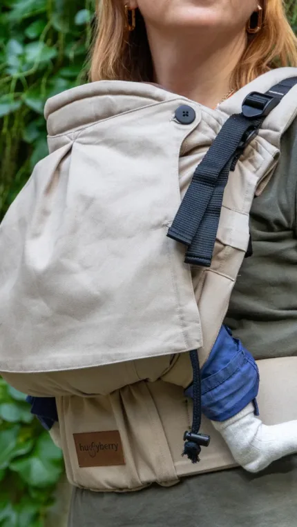 Huggy Plus Peuter Draagzak - Latte