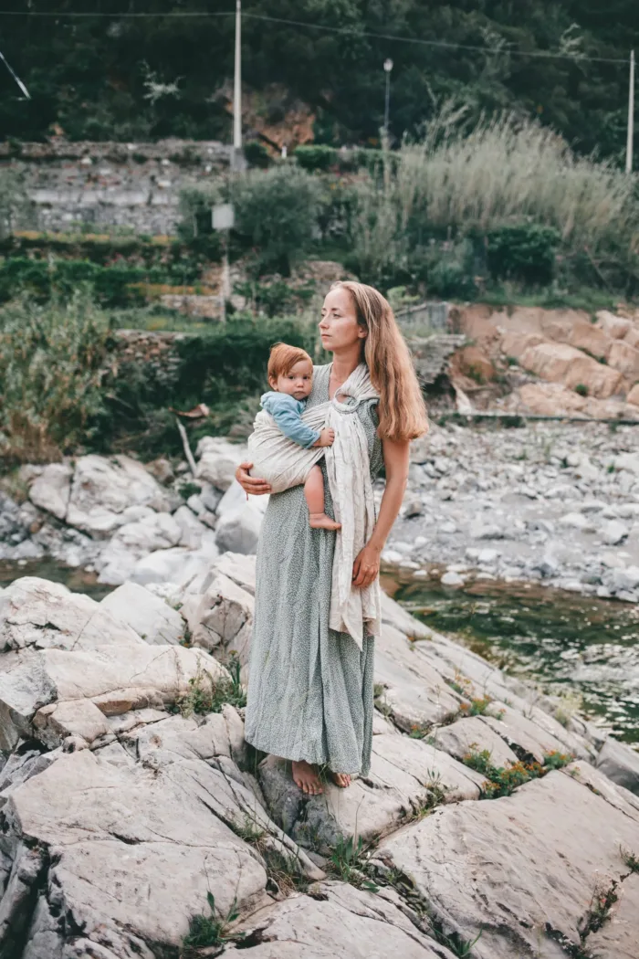 Neko Slings Ring Sling - Perla - Afbeelding 6