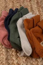 Joha bamboe sokken geribbed