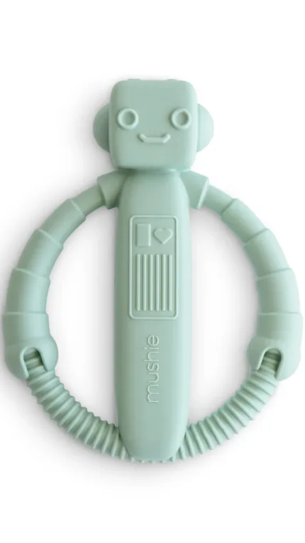 Mushie Bijtring Rammelaar Robot