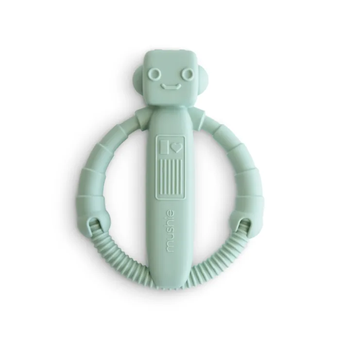 Mushie Bijtring Rammelaar Robot