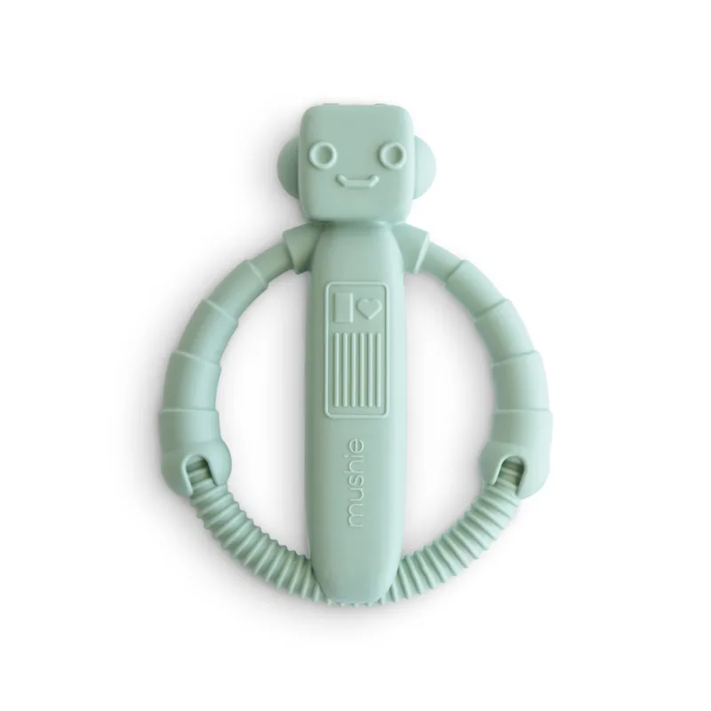 Mushie Bijtring Rammelaar Robot
