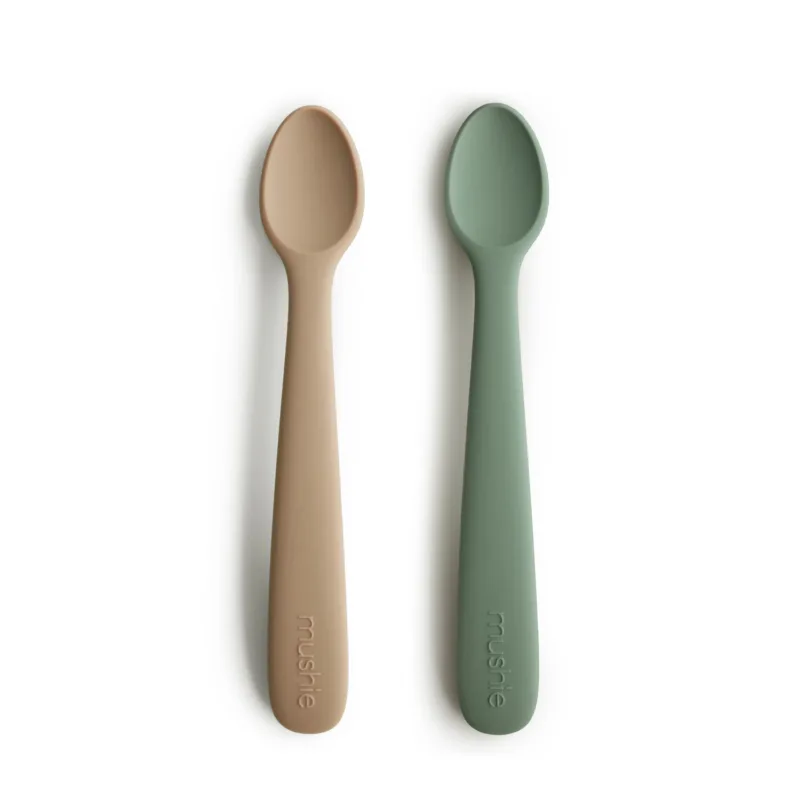 Mushie - Baby Lepel Set Thyme/Natural