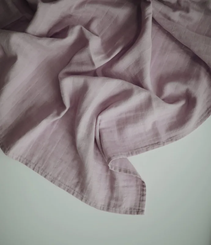 Mushie - Hydrofiele Wikkeldoek - Soft  Mauve