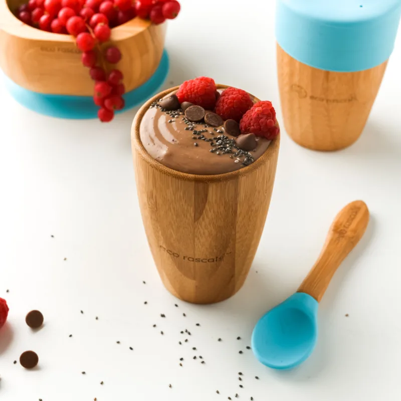 Eco Rascals Bamboe Beker met Twee Rietjes