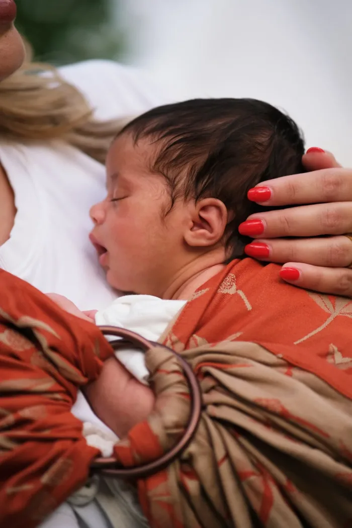 Neko Slings Ring Sling - Gemma Amber - Afbeelding 5