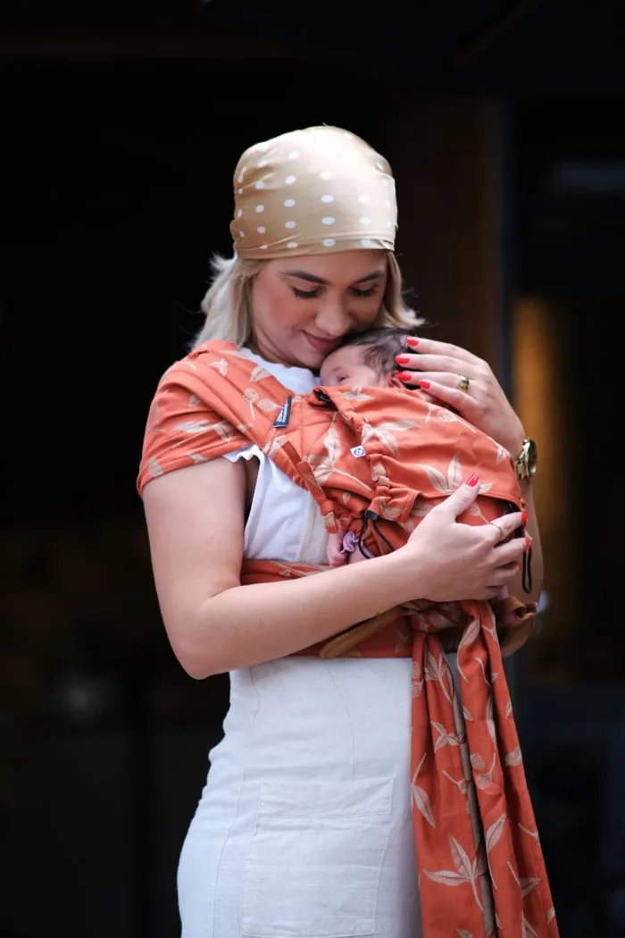 Neko Half Buckle Baby Draagzak - Gemma Amber - Afbeelding 3